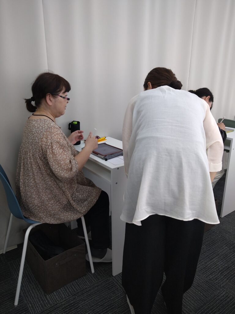 先生と生徒さん
